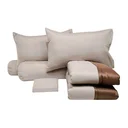 Thumbnail 4 of โมเมนโตผ้าปูไมโครน้ำตาล6ฟ.+ผ้านวม