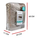 Thumbnail 5 of โมเมนโตผ้าปูไมโครน้ำตาล6ฟ.+ผ้านวม