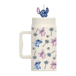 Thumbnail 4 of แก้วสเตนเลส ลาย LiloILO And Stitch 1.5 l