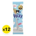 Thumbnail 2 of กูลิโกะ ป๊อกกี้ บิสกิตแท่งรสนม 10 ก. x 12